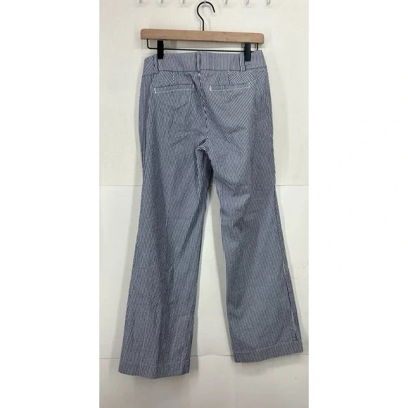 Loft Marissa Seer Sucker Pinstripe pants (size 0) - Picture 6 of 10